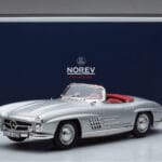 Mercedes 300 SL W198 Roadster Norev 1:18 183890 Metāls - image 10 of 10