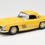 Mercedes 300 SL W198 Roadster Dzeltens Norev 1:18