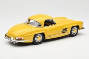 Mercedes 300 SL W198 Roadster Dzeltens Norev 1:18 B66040669 Metāls — attēls 3 no 8