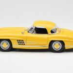 Mercedes 300 SL W198 Roadster Dzeltens Norev 1:18 - image 4 of 8