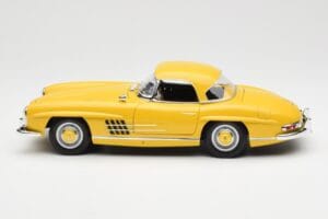 Mercedes 300 SL W198 Roadster Dzeltens Norev 1:18 B66040669 Metāls — attēls 4 no 8