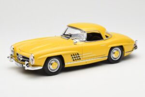 Mercedes 300 SL W198 Roadster Dzeltens Norev 1:18