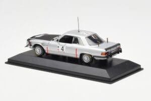 Mercedes 450 SLC 5.0 #4 B. Waldegaard / H. Thorszelius Rally du Bandama 1979 Minichamps 1:43 430793994 Metāls — attēls 3 no 4