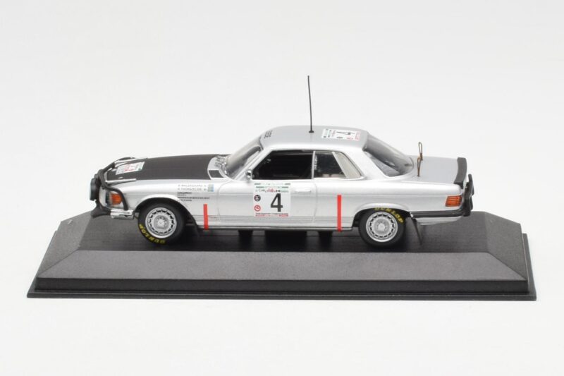Mercedes 450 SLC 5.0 #4 B. Waldegaard / H. Thorszelius Rally du Bandama 1979 Minichamps 1:43