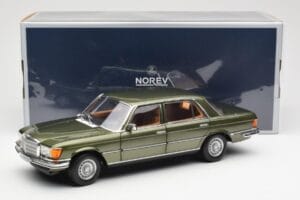 Mercedes 450SEL 6.9 W116 Zaļš Metaliks Norev 1:18 183455 Metāls — attēls 8 no 8
