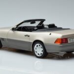 Mercedes 500 SL R129 Smoke Sudrabs Norev 1:18 183719 Metāls - image 6 of 7