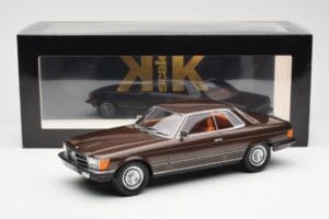 Mercedes 500 SLC C107 Brūns KK-Scale 1:18 180851 Metāls — attēls 6 no 6