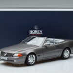 Mercedes 500 SL R129 Pelēks Metallik Norev 1:18 183715 Metāls - image 7 of 7