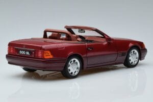 Mercedes 500 SL R129 Ierobežots Izdevums Norev 1:18 183716 Metāls — attēls 3 no 7