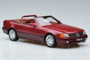 Mercedes 500 SL R129 Ierobežots Izdevums Norev 1:18 183716 Metāls — attēls 5 no 7