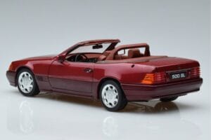 Mercedes 500 SL R129 Ierobežots Izdevums Norev 1:18 183716 Metāls — attēls 6 no 7