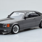 Mercedes 560 SEC C126 AMG Wide Body Pelēks Otto 1:18