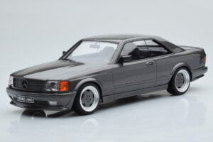 Mercedes 560 SEC C126 AMG Wide Body Pelēks Otto 1:18