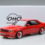 Mercedes 560 SEC W126 Widebody Sarkans Otto 1:18 OT995 Sveķi - image 6 of 6