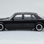 Mercedes 560 SEL AMG W126 Obsidian Melns Otto 1:18 - image 3 of 6