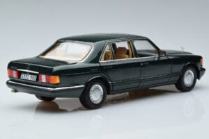 Mercedes 560 SEL W126 Tumšzaļš Metaliks Norev 1:18 B66040682 Metāls — attēls 3 no 7