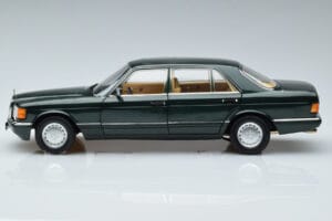 Mercedes 560 SEL W126 Tumšzaļš Metaliks Norev 1:18 B66040682 Metāls — attēls 4 no 7
