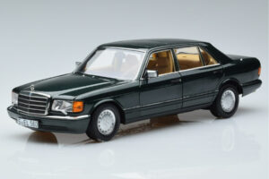 Mercedes 560 SEL W126 Tumšzaļš Metaliks Norev 1:18