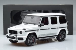 Mercedes AMG G63 Edition 55 W463 Balts GT Spirit 1:18 GT890 Sveķi — attēls 6 no 6