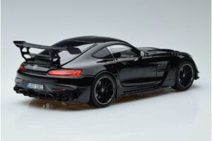 Mercedes AMG GT C190 Black Series Melns Norev 1:18 183900 Metāls — attēls 3 no 7
