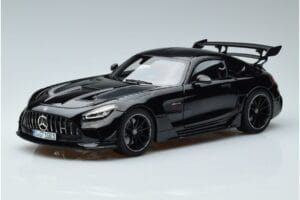 Mercedes AMG GT C190 Black Series Melns Norev 1:18 183900 Metāls