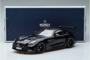 Mercedes AMG GT C190 Black Series Melns Norev 1:18 183900 Metāls — attēls 7 no 7