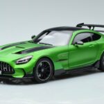 Mercedes AMG GT C190 Black Series Zaļš Hell Magno Ierobežots Izdevums Norev 1:18 183903 Metāls