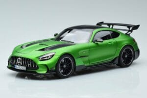 Mercedes AMG GT C190 Black Series Zaļš Hell Magno Ierobežots Izdevums Norev 1:18 183903 Metāls