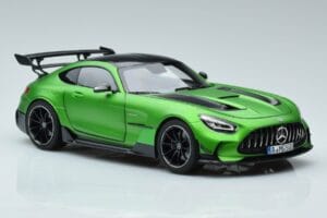 Mercedes AMG GT C190 Black Series Zaļš Hell Magno Ierobežots Izdevums Norev 1:18 183903 Metāls — attēls 5 no 7