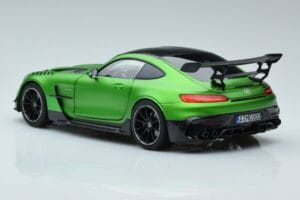 Mercedes AMG GT C190 Black Series Zaļš Hell Magno Ierobežots Izdevums Norev 1:18 183903 Metāls — attēls 6 no 7