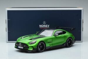 Mercedes AMG GT C190 Black Series Zaļš Hell Magno Ierobežots Izdevums Norev 1:18 183903 Metāls — attēls 7 no 7
