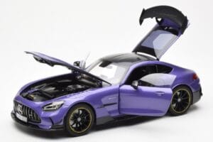 Mercedes AMG GT Black Series Violets Asia Exclusive Norev 1:18 183907 Metāls — attēls 2 no 8