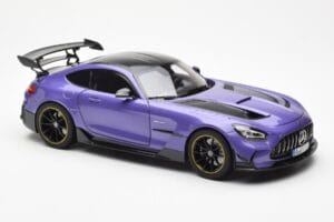 Mercedes AMG GT Black Series Violets Asia Exclusive Norev 1:18 183907 Metāls — attēls 6 no 8