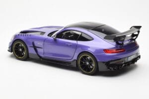 Mercedes AMG GT Black Series Violets Asia Exclusive Norev 1:18 183907 Metāls — attēls 7 no 8
