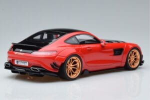 Mercedes AMG GT Prior Design C190 Sarkans GT Spirit 1:18 ZM104 Sveķi — attēls 2 no 6