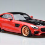 Mercedes AMG GT Prior Design C190 Sarkans GT Spirit 1:18 ZM104 Sveķi - image 4 of 6