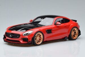 Mercedes AMG GT Prior Design C190 Sarkans GT Spirit 1:18 ZM104 Sveķi