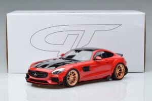 Mercedes AMG GT Prior Design C190 Sarkans GT Spirit 1:18 ZM104 Sveķi — attēls 6 no 6