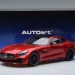 Mercedes AMG GT R C190 Kardinālsarkans AUTOart 1:18 76331 Metāls - image 7 of 7