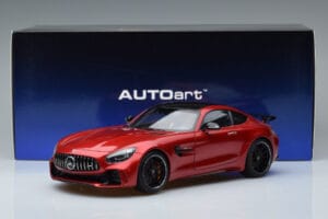Mercedes AMG GT R C190 Kardinālsarkans AUTOart 1:18 76331 Metāls — attēls 7 no 7