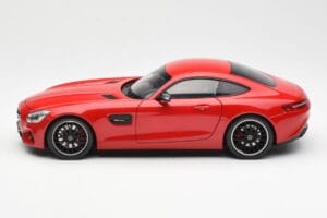 Mercedes AMG GT C190 Sarkans Norev 1:18 183496 Metāls — attēls 4 no 8
