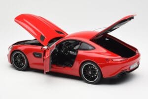 Mercedes AMG GT C190 Sarkans Norev 1:18 183496 Metāls — attēls 5 no 8