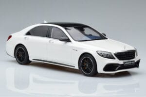 Mercedes AMG S63 W222 Diamond Balts GT Spirit 1:18 B66965714 Sveķi — attēls 4 no 6