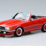 Mercedes AMG SL500 R107 Sarkans Otto 1:18