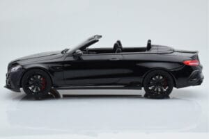 Mercedes Brabus 650 Kabriolets Melns GT Spirit 1:18 GT206 Sveķi — attēls 3 no 6