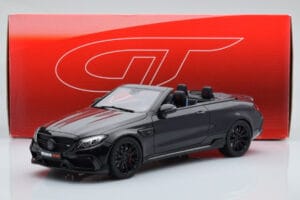 Mercedes Brabus 650 Kabriolets Melns GT Spirit 1:18 GT206 Sveķi — attēls 6 no 6