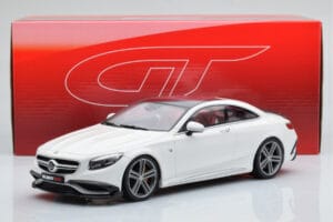 Mercedes Brabus 900 S-Class C222 Coupe Polar Balts GT Spirit 1:18 GT747 Sveķi — attēls 6 no 6
