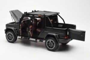 Mercedes Brabus G800 W463 Adventure XLP Night Melns Magno Almost Real 1:18 860525 Metāls — attēls 5 no 8