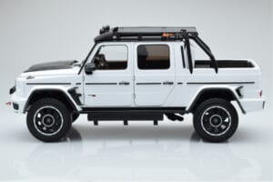 Mercedes Brabus G800 W464 Adventure XLP Polar Balts Almost Real 1:18 860524 Metāls — attēls 4 no 8