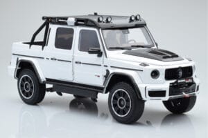 Mercedes Brabus G800 W464 Adventure XLP Polar Balts Almost Real 1:18 860524 Metāls — attēls 6 no 8